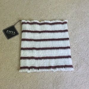 Striped Tube Top Zaful